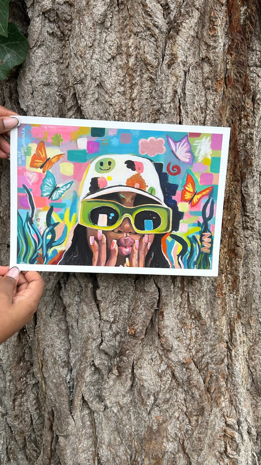 Reflecting Her Truths – Print